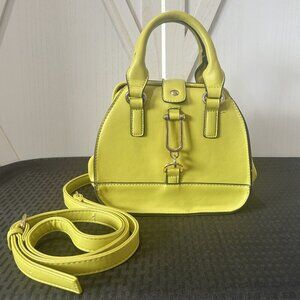 Charming Charlie Heidi Greenjuice Vegan Leather 2-in-1 Handbag